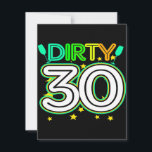 Convite 30th Birthday 30 Dirty<br><div class="desc">✅Awesome Gift: Perfect gift for Valentines day, birthday, anniversary, Christmas, Thanksgiving day and any other specail days to wife, husband, girlfriend, boyfrined, mom, sister, family and friends. ✅Occasions: This cozy quilts throw are great for a picnic at the park, snuggling while watching TV, relaxing on the sofa, or as a...</div>