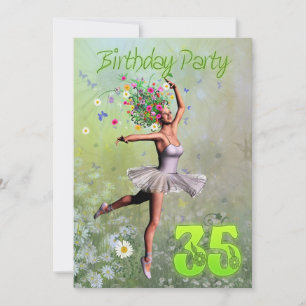 Convite 30th Birthday party invitation