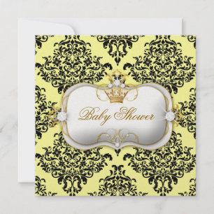 Convite 311 Ciao Bella & Lovey Dovey Damask Lemon Ice