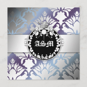 Convite 311-Damask Shimmer, Rainha Doce, 16-Hydrangea