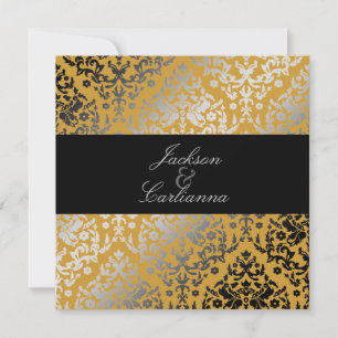 Convite 311-Dazzling Damask Lioness