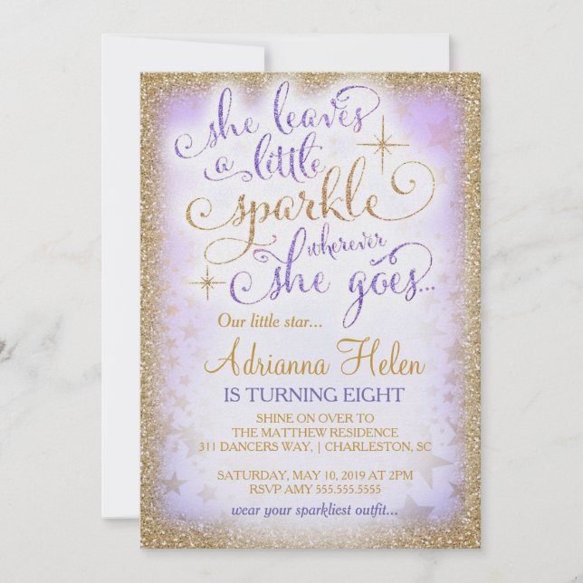 Convite 311 Ela deixa um pouco agitada onde quer que seja  (Frente)