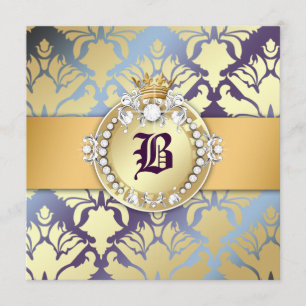 Convite 311 Hydrangea fabuloso da rainha do Shimmer do