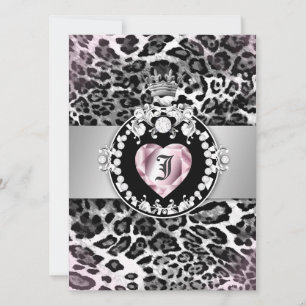 Convite 311 Leopard-Tique Queen of Hearts 5.5x7.5