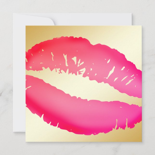 Convite 311-Lingeries| Dourado (Frente)