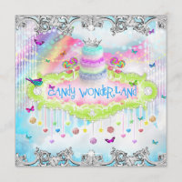 311 Magical Candy Wonderland Silver Trim