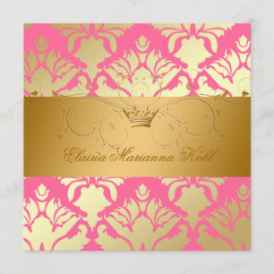 Convite 311-Ouro Shimmer Strawberry Brulee