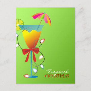 Convite 311-Verde limão de Natal do Paraíso Tropical Lua