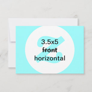 Convite 3.5x5 horizontais convidam