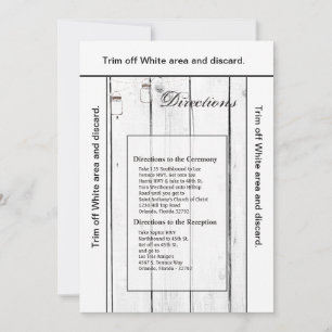 Convite 3,5x6 Luzes de sequência de caracteres Mason Jar d