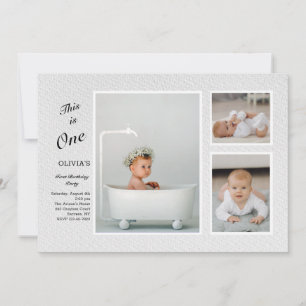 Convite 3 Fotografias Negrito