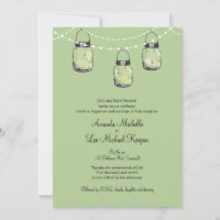 3 Hanging Mason Jars Wedding