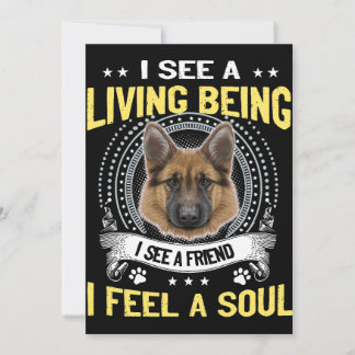 Convite 3 I See A Living Being I See A Friend I feel A Sou