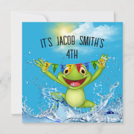 Convite 4º Aniversário do Sapo da Água