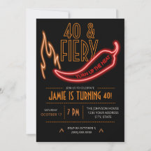 40 e Ardente, Aniversário de 40 anos Neon