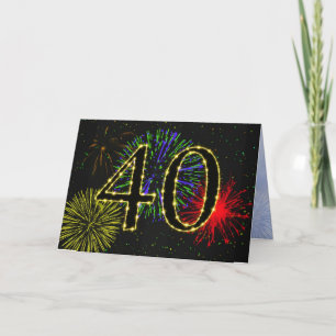 Convite 40th Birthday Party Invitation