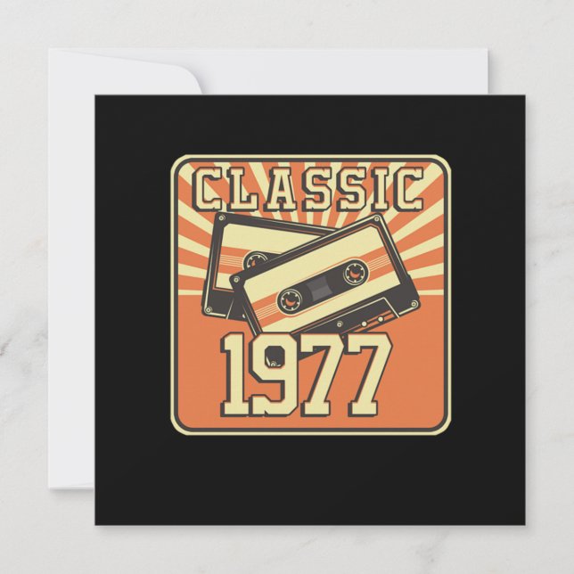 Convite 43º presente de aniversário para Nasceres masculin (Frente)