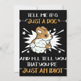 Convite 4 Apenas um Idiota Corgi