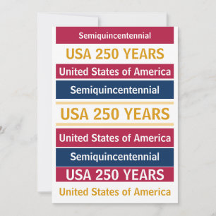 Convite 4 de Julho de 2026 EUA 250 Anos Semiquincentenário