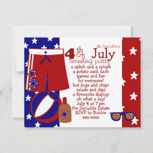 Convite 4 de julho Festa da Água