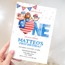 4 de julho Primeiro Aniversário