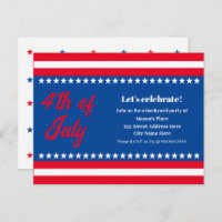 4 de julho, Red White e Blue Party