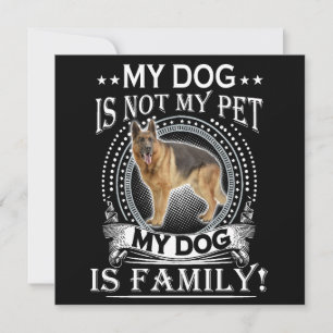 Convite 4 Meu Cachorro Não É Meu Animal de Estimação Meu C