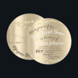 Convite 50º aniversário do 70 Confetti Dourado<br><div class="desc">Novos convites para chic Qualquer outra pergunta Por favor me conte Enyoy you life :) FlorenceKdesign</div>