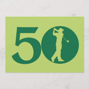 Convite 50º Aniversário do Golfer Green