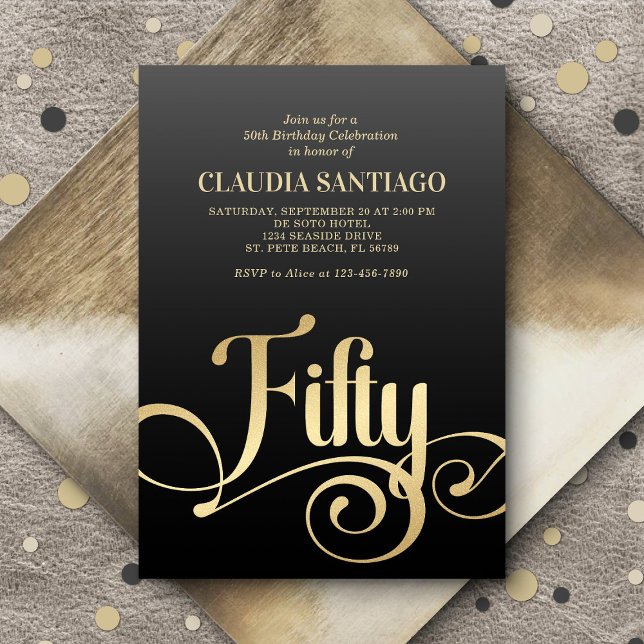 Convite 50º Aniversário do Script Moderno (Criador carregado)