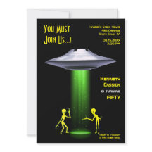 50º aniversário 👽 Festa de Rapto de Alienígenas O