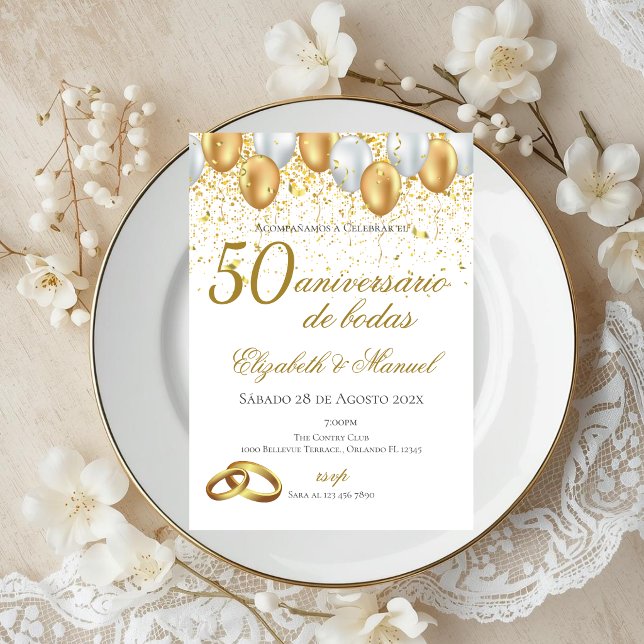 Convite 50.ª invitación (Criador carregado)