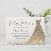 50 e fabuloso e Dourado palhaço, 50º aniversário