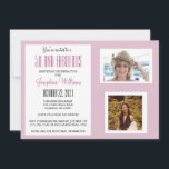 Convite 50 e fotos fabulosas de festas<br><div class="desc">Belo divertimento 50 e Fab I 50º Convite de aniversário — Este cartão envia uma mensagem tão feliz para um convite fotográfico de 50º aniversário que você pode personalizar e enviar para sua celebração da 50ª festa de aniversário. As palavras "50 e Fabuloso" destacam-se — substituam facilmente as fotos e...</div>