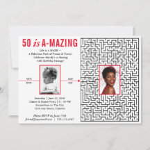 50 é um Design de Maze moderno divertido, foto per