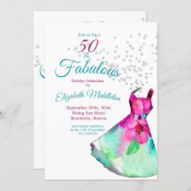 50 Fabuloso Aniversário de Vestido Floral Elegante