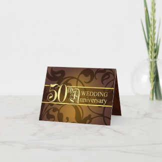 Convite 50th Anniversary Invitations - Folded Cards
