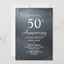 Convite 50th Wedding Anniversary Surprise Invitation