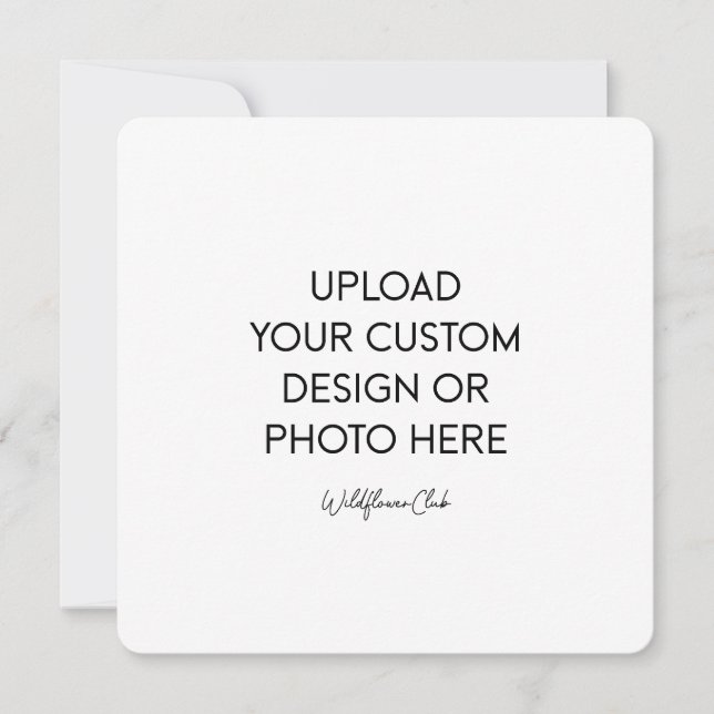 Convite 5.25" x 5.25" Square Invitation (Frente)