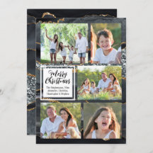 5 Fotos de Natal Dourado Preto