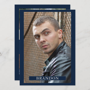 Convite 5 Photo Ator Model Pro 5.5x7.5 Modelo