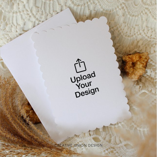 Convite 5 x 7, Canto Arredondado Personalizado (Criador carregado)