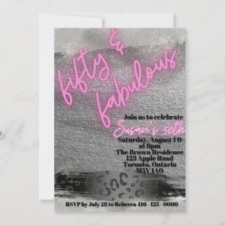 Convite 5O e Fabusivo