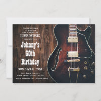 60ª Festa de aniversário - Música ao vivo simples