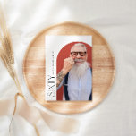 Convite 60ª fotografia de arco simples festa de aniversári<br><div class="desc">60° convite de aniversário simples moderno. Moder elegante design de tipografia.</div>