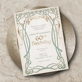 Convite 60º aniversário da fantasia medieval