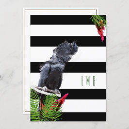 Convite 60º aniversário Papagaio Negro Greve Branca Aniver