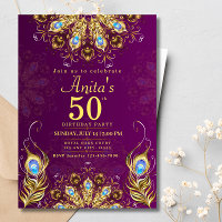 60.º aniversário do Pavão Dourado étnico indiano r