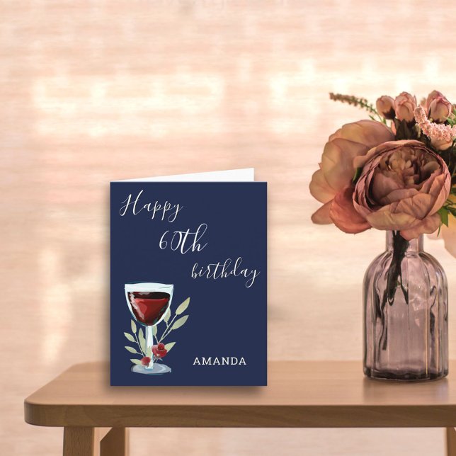 Convite 60.º aniversário feliz do dia de aniversário do Ma (Criador carregado)