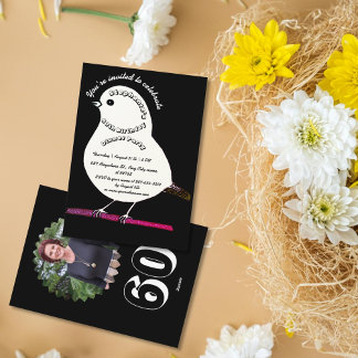 Convite 60.º aniversário Festa de Janto de Aves Cuta